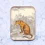 Trays - leopard enamelled tray - PARADISIO IMAGINARIUM