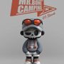 Sculptures, statuettes et miniatures - BOITE SURPRISE MR.BONE CAMPING SERIES - TOYBOX DISTRIBUTION
