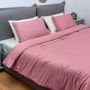 Bed linens - Double bed linen set ,100 % Cotton Ranforce, Lagom ,Rose - DILIOS