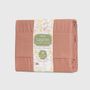 Bed linens - Single bed linen set ,100 % cotton ranforce, Peach - DILIOS
