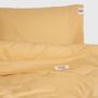 Bed linens - Single bed linen set ,100 % cotton ranforce, Ochra - DILIOS