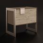 Night tables - Coloma Bedside Table Made in Portugal By Porus Studio - PORUS STUDIO