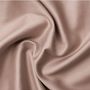 Linge de lit - Drap-housse en satin, 160x200x25, rose - DILIOS