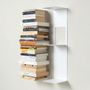Étagère pour livres - Bibliothèque verticale H60 cm - Lot de 2