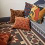 Velvet Cushions - Ganga