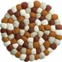 Recycled Trivet Brian Naturel rooibos Diamètre 20