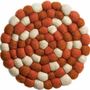 Recycled Trivet Brian Naturel brique Diamètre 20
