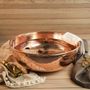 Handcrafted Hammered Copper Pedicure & Foot Bath Bowl