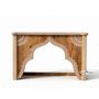 Jaipur Arch Hand-Painted Solid Wood Console Table by House of Jaipur