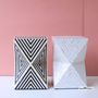 Illusion End Table Duo - Bone & Mother of Pearl Inlay