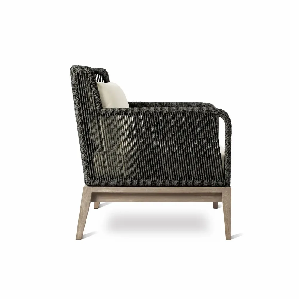 Chaises de jardin - Davis High Back Lounge Chair  - WICKER HILLS ENTERPRISE LTD