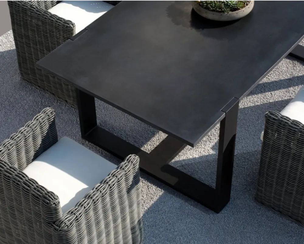 Tables de jardin - Table à manger Paxton - WICKER HILLS ENTERPRISE LTD