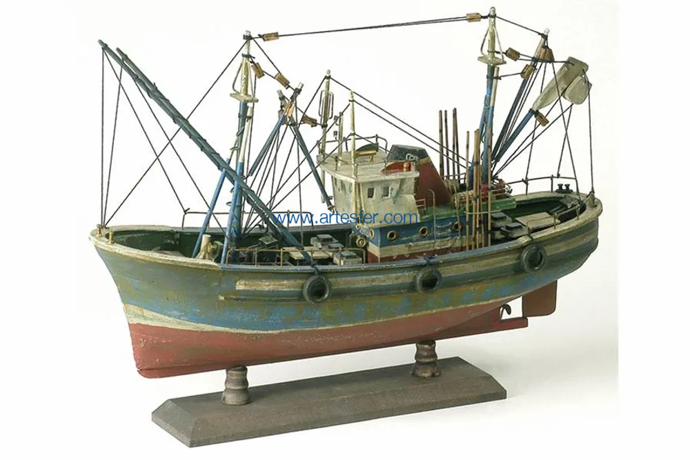 Decorative objects - Cantabrian / atlantic / northern fishing boats - ARTESANIA ESTEBAN FERRER