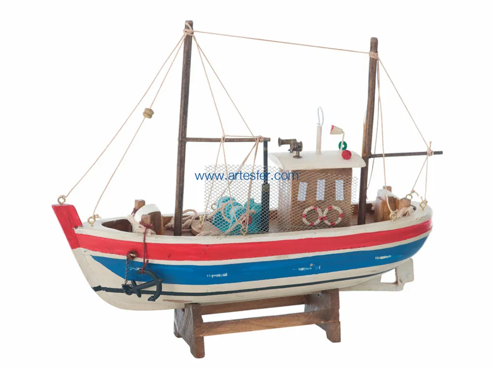 Decorative objects - Cantabrian / atlantic / northern fishing boats - ARTESANIA ESTEBAN FERRER