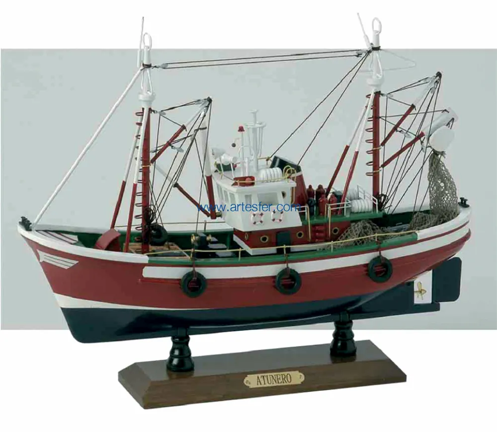 Decorative objects - Cantabrian / atlantic / northern fishing boats - ARTESANIA ESTEBAN FERRER