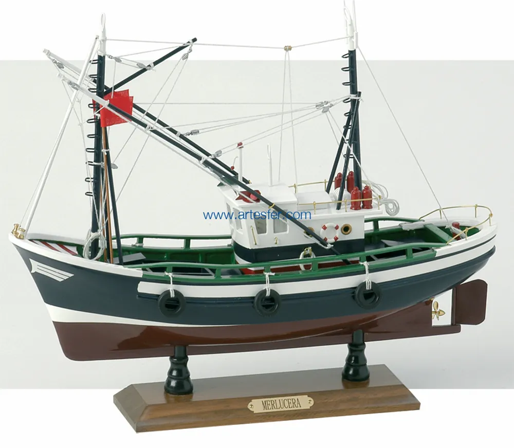 Decorative objects - Cantabrian / atlantic / northern fishing boats - ARTESANIA ESTEBAN FERRER