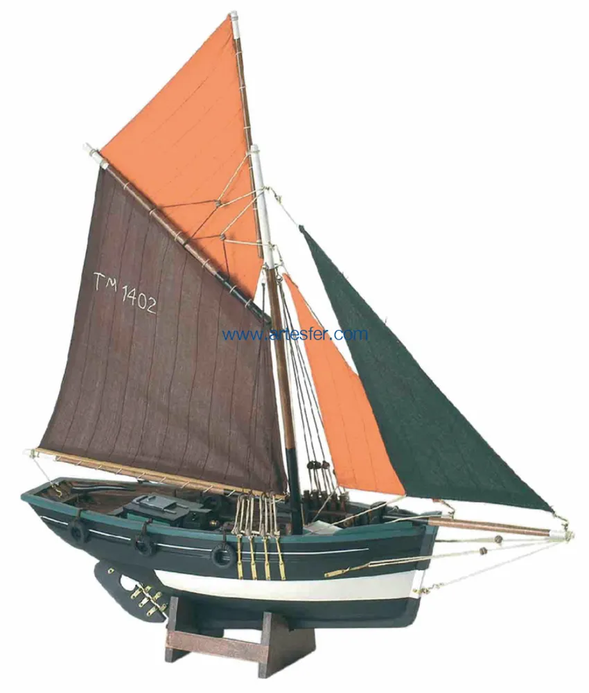 Decorative objects - Cantabrian / atlantic / northern fishing boats - ARTESANIA ESTEBAN FERRER