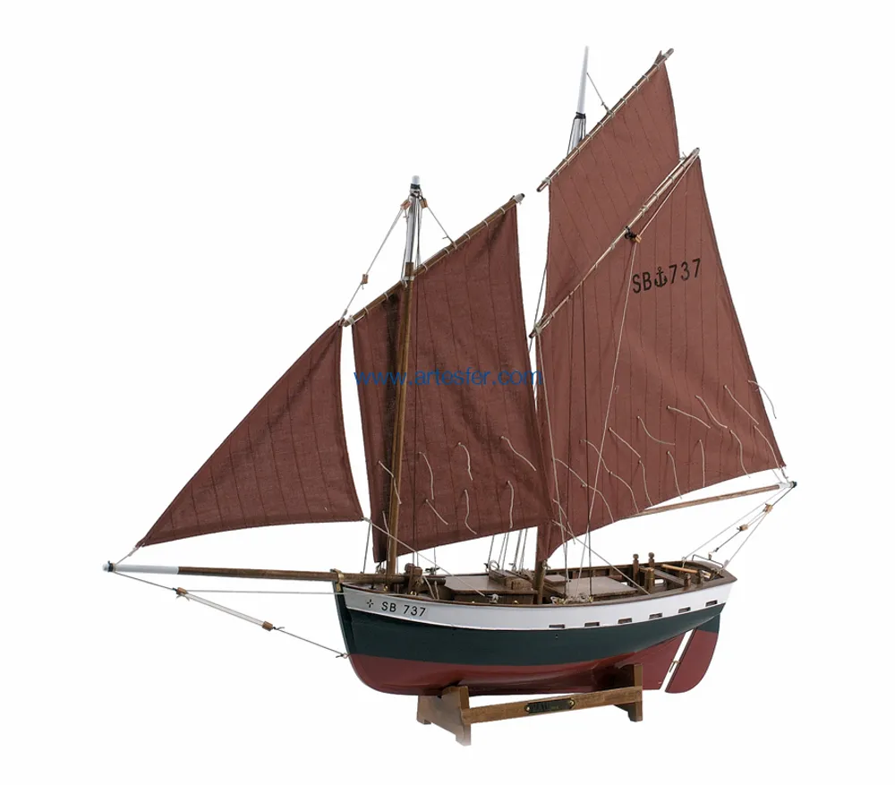 Decorative objects - Cantabrian / atlantic / northern fishing boats - ARTESANIA ESTEBAN FERRER