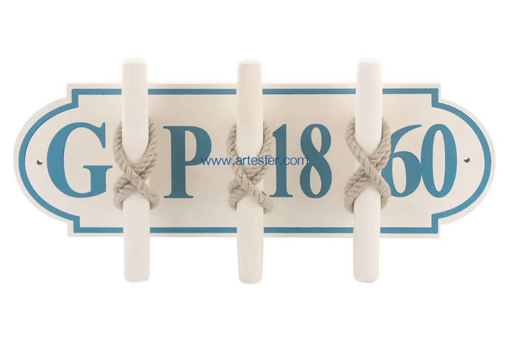 Objets de décoration - PORTEMANTEAUX NAUTIQUES - ARTESANIA ESTEBAN FERRER