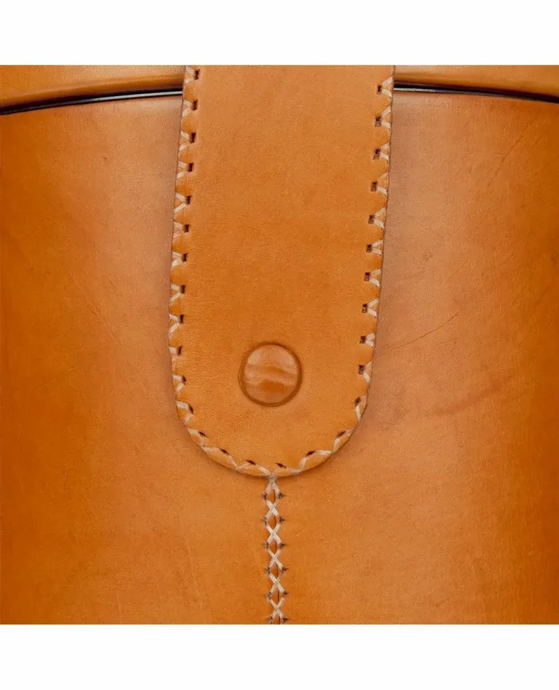 Platter and bowls - Ice bucket in leather - SOL & LUNA