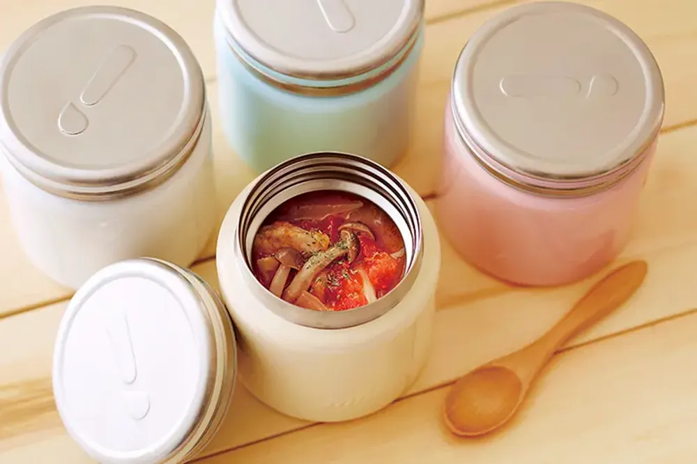 Barbecues - Pot de nourriture isotherme inox 420 ml - collection Food Pot / Mosh ! - ABINGPLUS