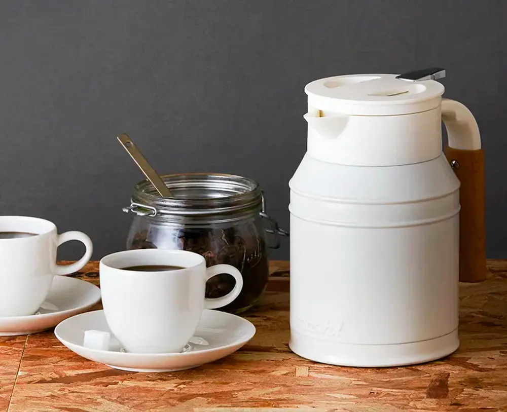 Accessoires thé et café - Thermos, réservoir d’un litre en inox - collection Desktop Pot Tank / Mosh ! - ABINGPLUS