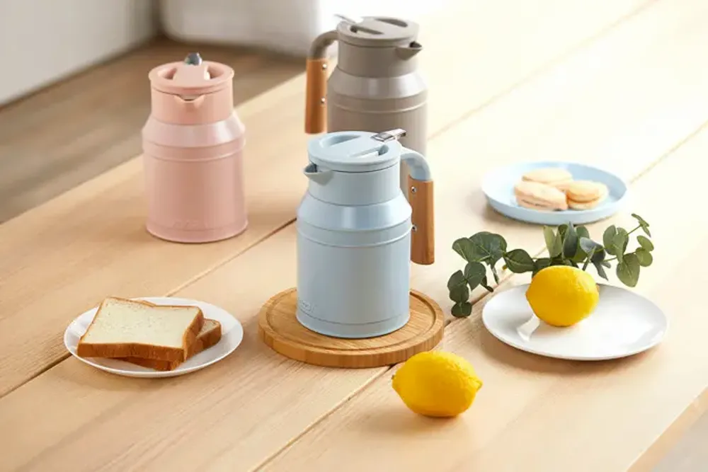 Accessoires thé et café - Thermos, réservoir d’un litre en inox - collection Desktop Pot Tank / Mosh ! - ABINGPLUS