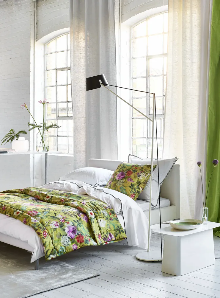 Linge de lit - Parure de lit unie en percale de coton, ASTOR - DESIGNERS GUILD