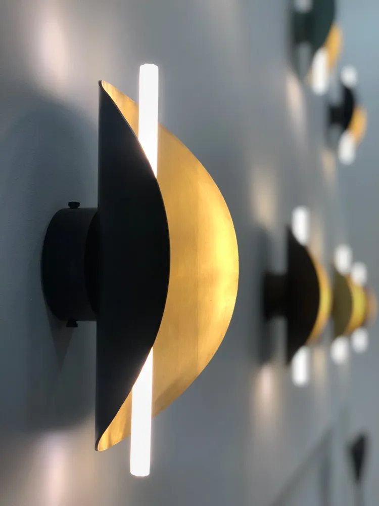 Wall lamps - Takosu Wall Light in Patinated Brass and Sandblasted Glass by Victoria Magniant - VICTORIA MAGNIANT POUR GALERIE V