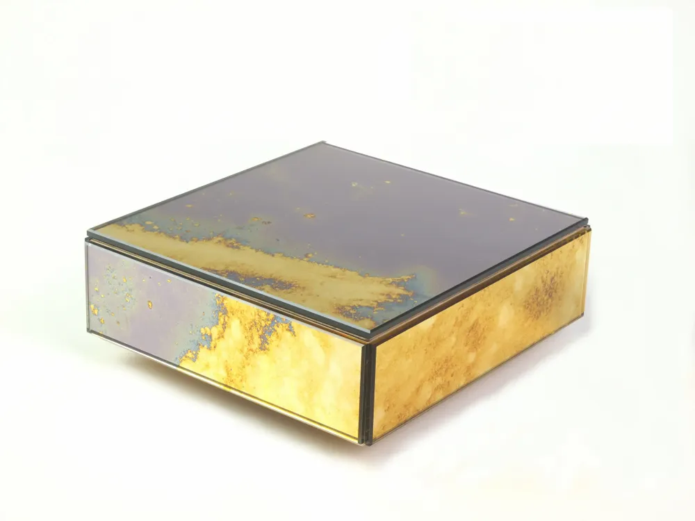 Range-tout - BOÎTES EN MIROIR/ CONTENANTS - ANTIQUE MIRROR