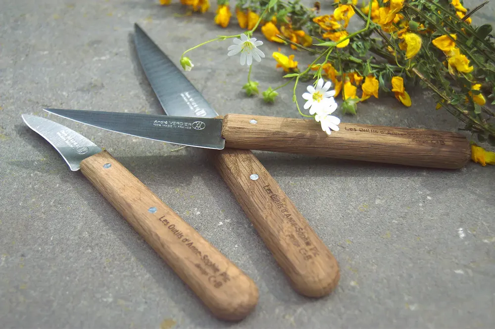 Couteaux - ECOOK - Collaboration avec Anne-Sophie Pic et C+B Lefebvre - VERDIER COUTELLERIE