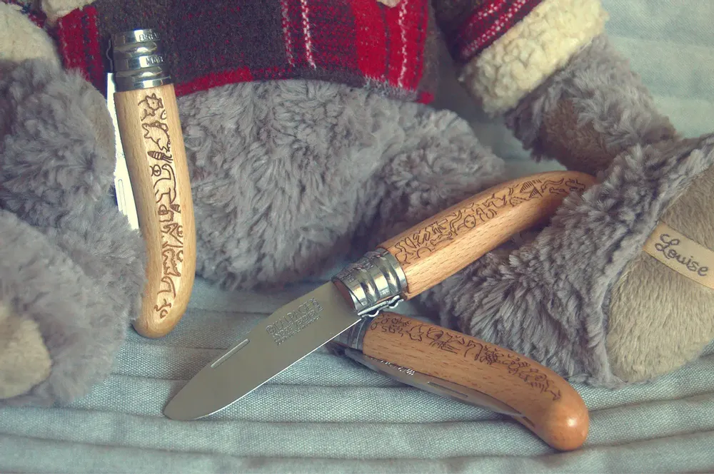 Ustensiles de cuisine - L'ALPAGE 7,5 cm ENFANT - Couteaux à virole bloquante - VERDIER COUTELLERIE