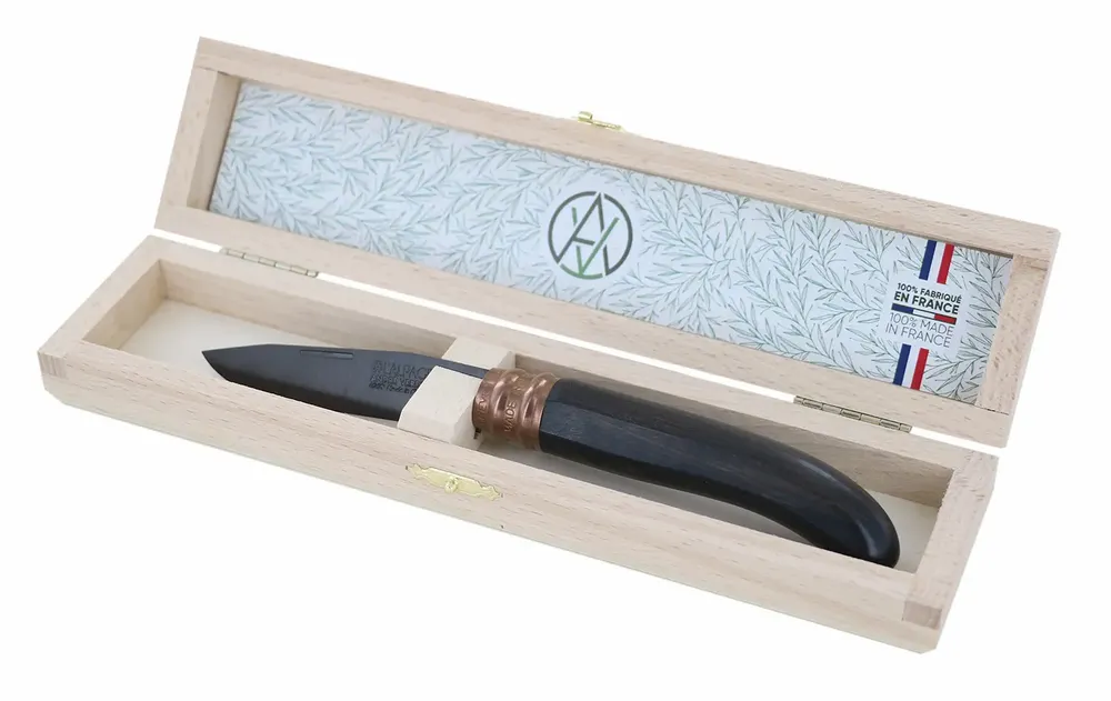 Cadeaux - L'ALPAGE 8,5 cm PVD - Couteaux à virole bloquante - VERDIER COUTELLERIE