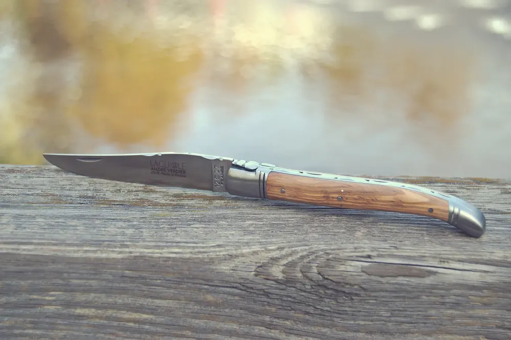 Gifts - LAGUIOLE FOLDING KNIFE ANDRE VERDIER - Prestige Forgé - VERDIER COUTELLERIE