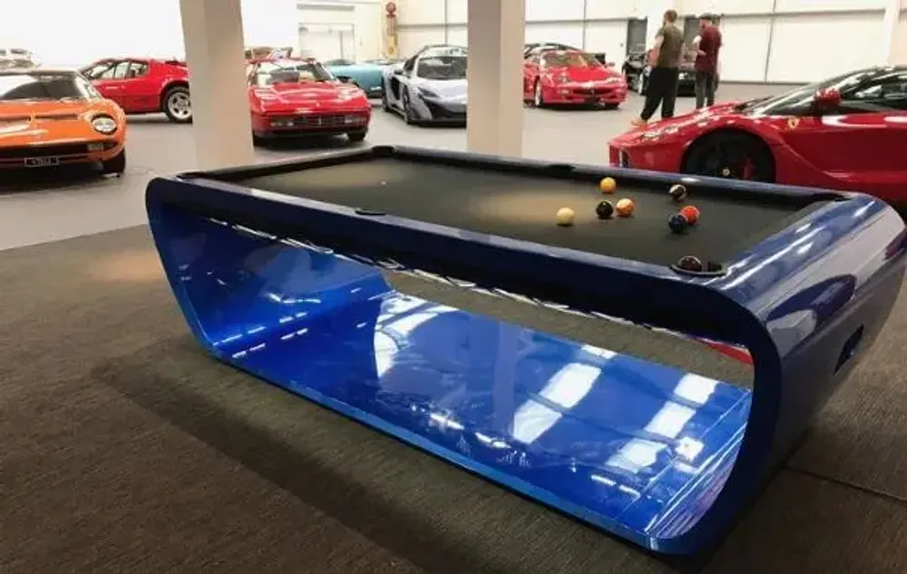 Objets design - Billard design Blacklight - BILLARDS ET BABY-FOOT TOULET