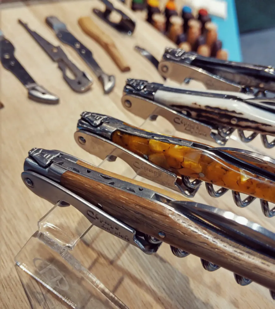 Wine accessories - LAGUIOLE SOMMELIER ANDRE VERDIER - Cépage Prestige 2 bolsters - VERDIER COUTELLERIE