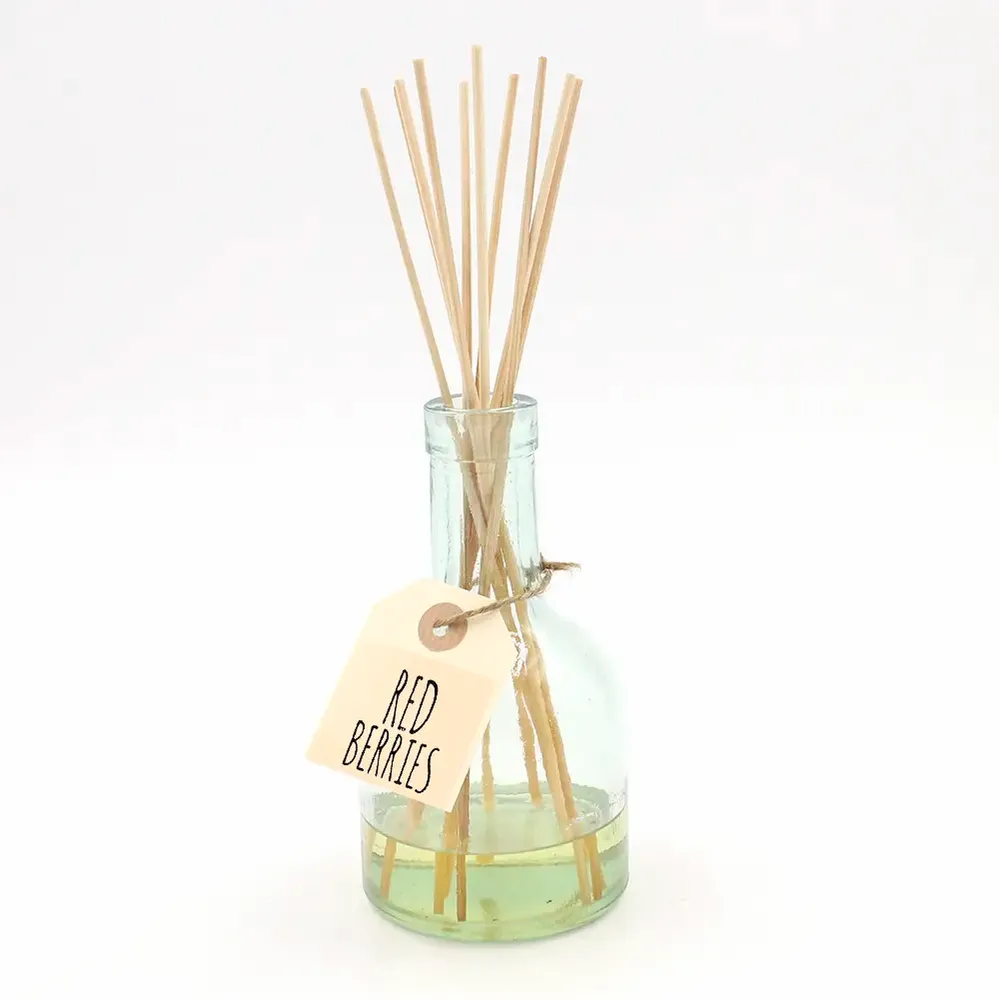 Diffuseurs de parfums - Bougie en verre recyclé de style vintage et diffuseurs à roseaux - WAX DESIGN - BARCELONA