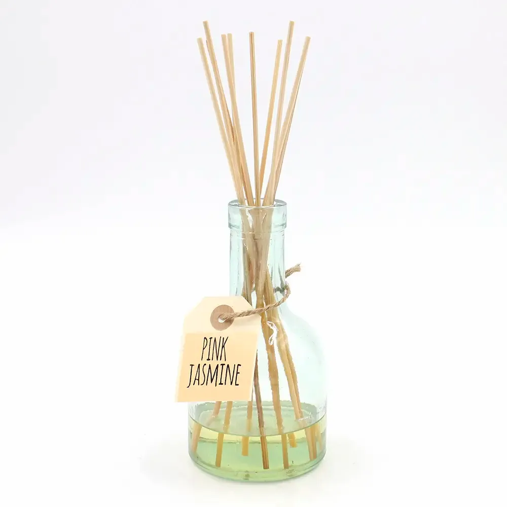 Diffuseurs de parfums - Bougie en verre recyclé de style vintage et diffuseurs à roseaux - WAX DESIGN - BARCELONA