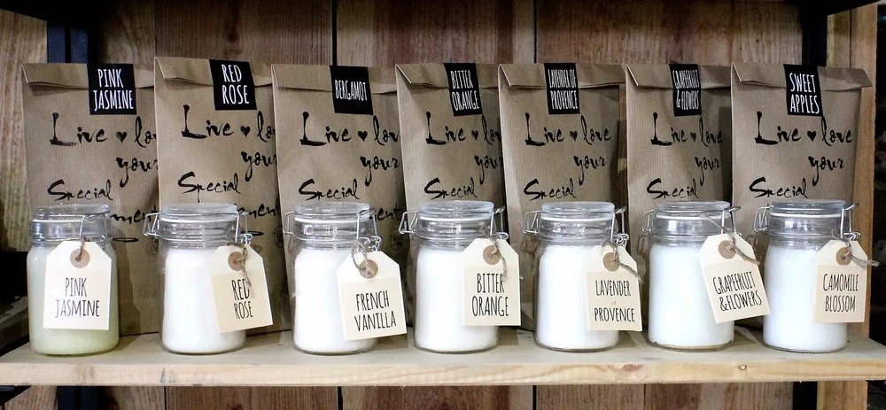 Candles - Handmade Vintage style scented candles - WAX DESIGN - BARCELONA