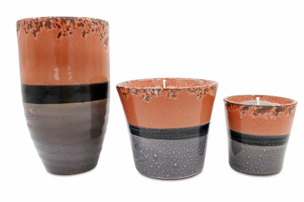 Ceramic - Degradé ceramic scented candle - WAX DESIGN - BARCELONA