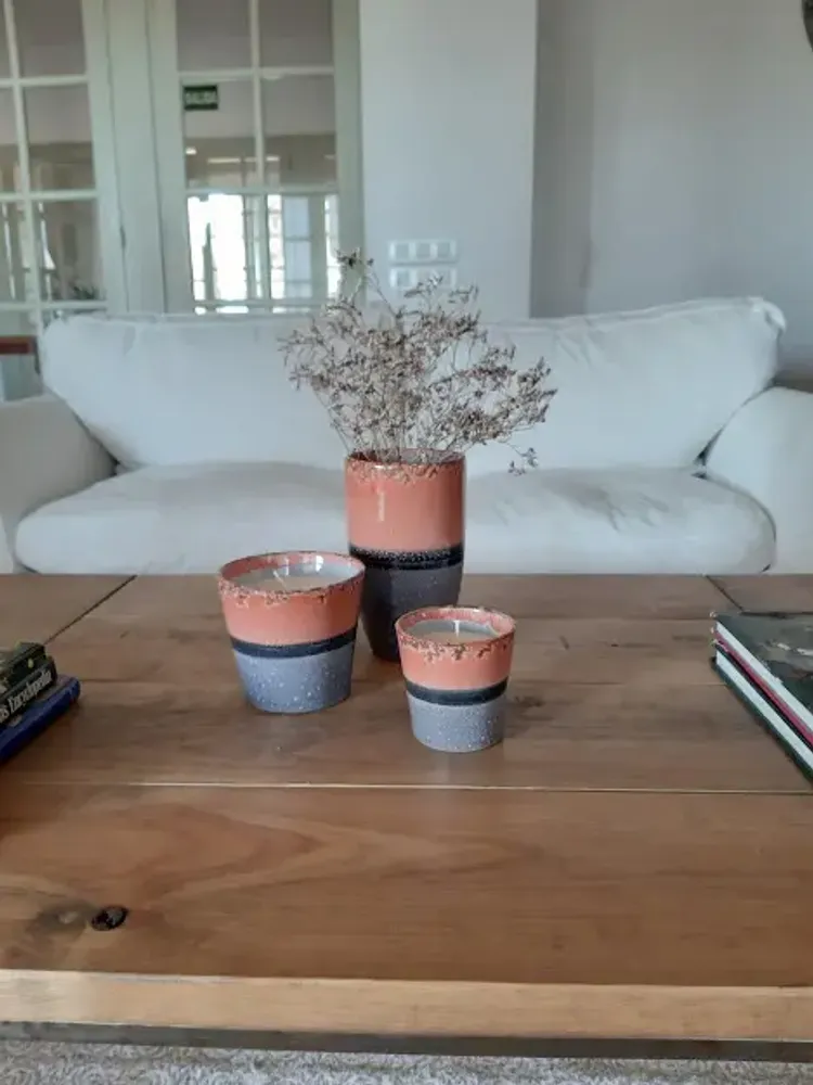 Ceramic - Degradé ceramic scented candle - WAX DESIGN - BARCELONA