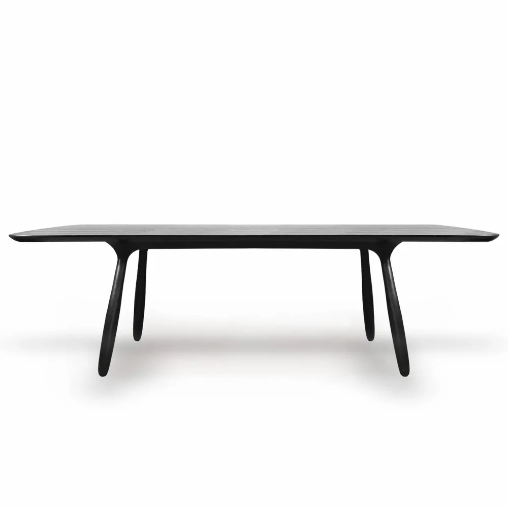 Dining Tables - Daiku table in stained ash wood - VICTORIA MAGNIANT POUR GALERIE V