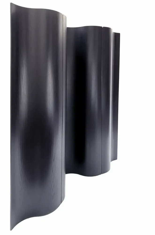 Office design and planning - Walnut Modular Screen by Victoria Magniant - VICTORIA MAGNIANT POUR GALERIE V