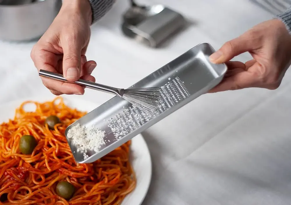 Kitchen utensils - Hake brush for Oros stainless steel graters - EAToco/YOSHIKAWA collection - ABINGPLUS