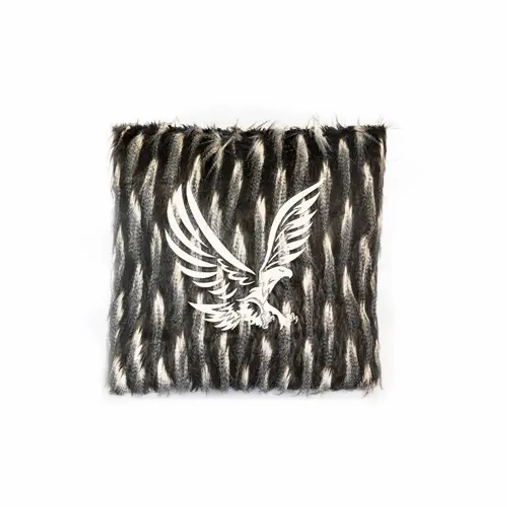 Fabric cushions - Faux fur embroidery cushions/beanbag - MX HOME