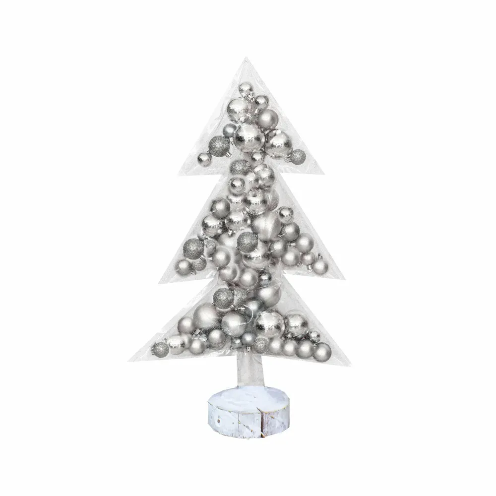 Other Christmas decorations - Christmas tree with ornements  - MX HOME