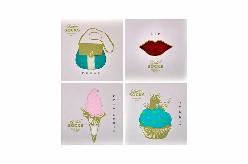 Gifts - Women's Socks\" Plus One\”/SUKENO SOCKS - ABINGPLUS