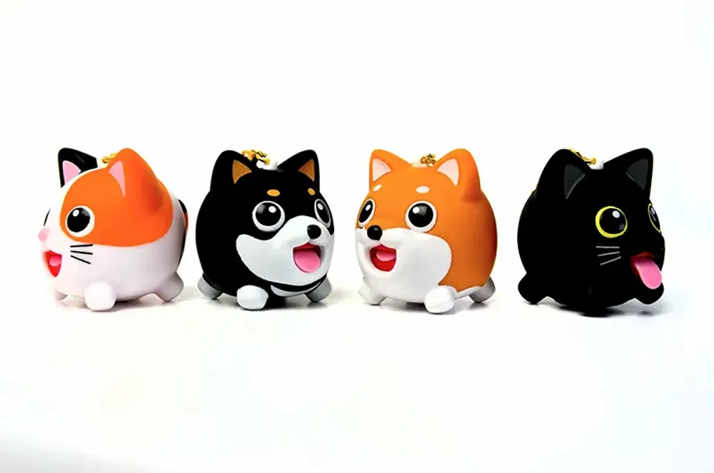 Toys - Cat and Dog - Jibber Pet Charms/SANKYO TOYS collection - ABINGPLUS