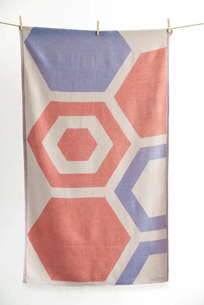 Bath towels - Beach Towels PAXI & ANTIPAXI - AELIA ANNA