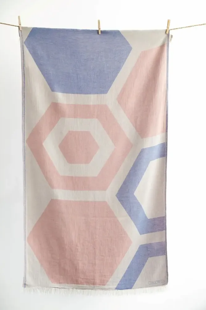 Bath towels - Beach Towels PAXI & ANTIPAXI - AELIA ANNA